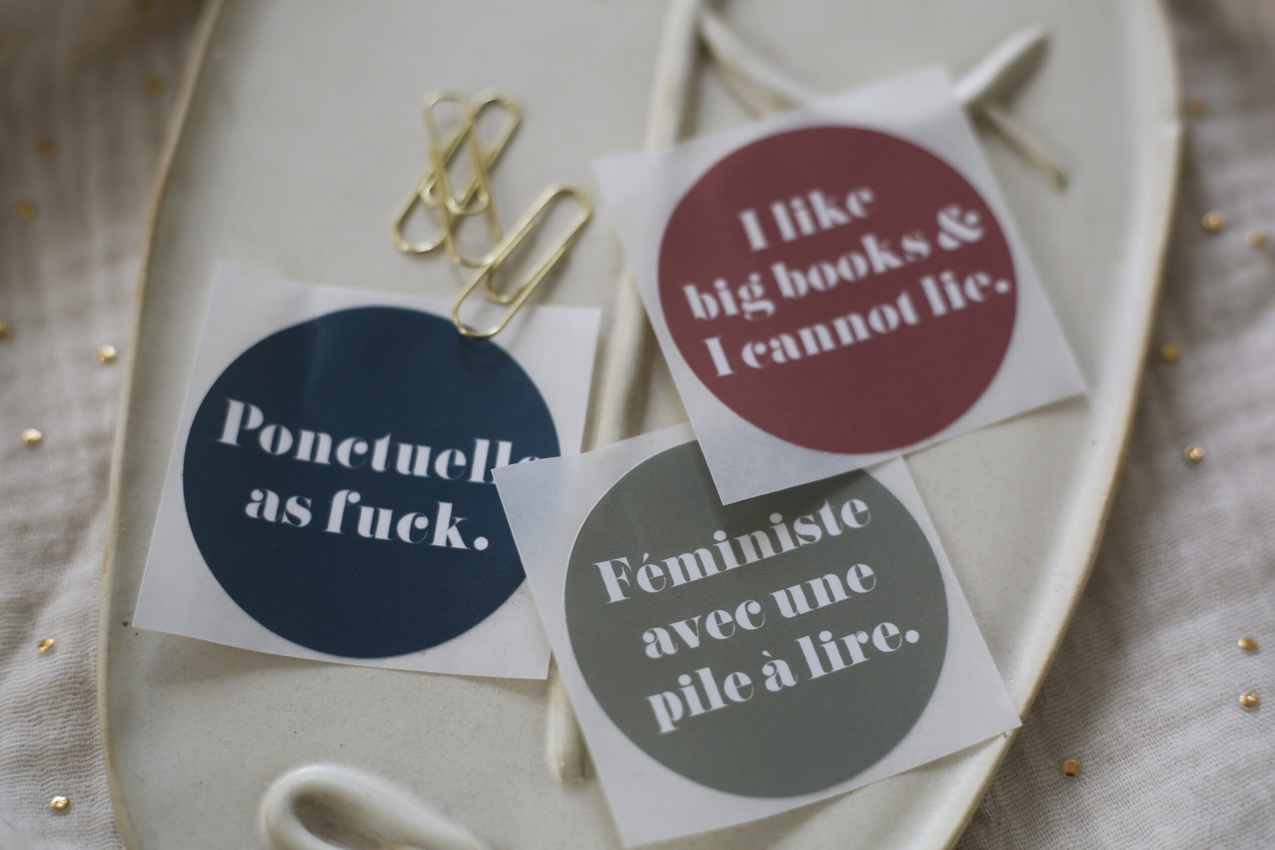 Les Stickers ponctuels