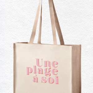 Cabas de plage « Une plage à soi »